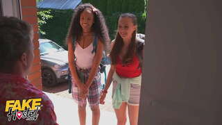 Vals Koshuis Warm Trio met Perfekte Tiete Stacey Cruz en Romy Indy